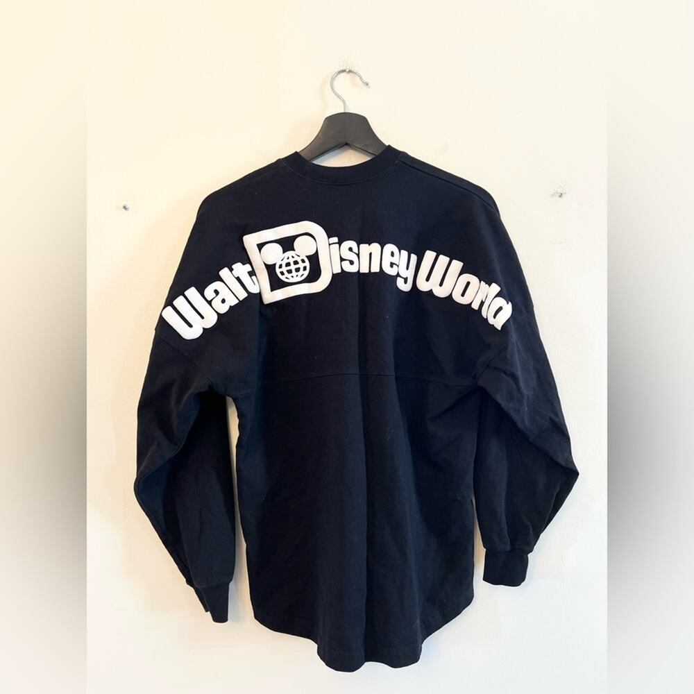 Disney spirit jersey Walt Disney world black and white long sleeve Disneyland XS